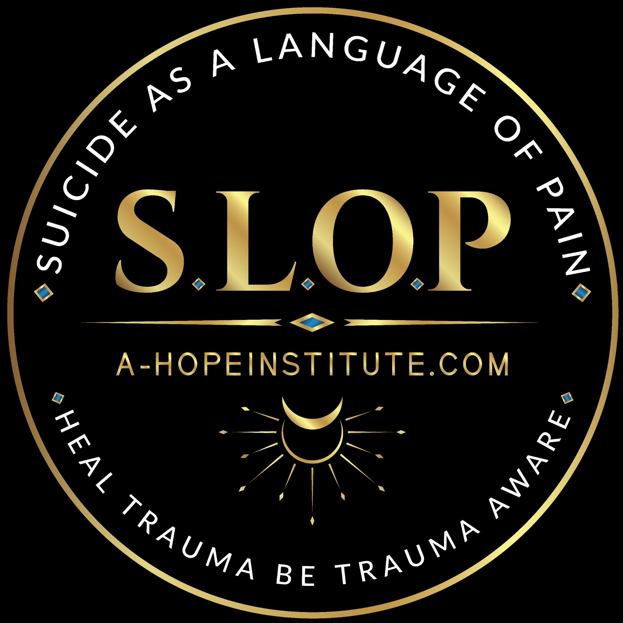S.L.O.P. — Suicide as a Language of Pain badge